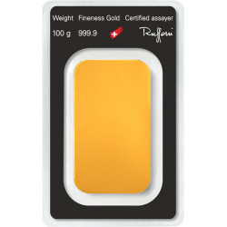100g ARGOR HERAEUS zlatý investiční slitek 100g ARGOR HERAEUS zlatý investiční slitek
