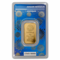 10g Lunární série Rok králíka 2023 ARGOR HERAEUS zlatý investiční slitek 10g Lunární série Rok králíka 2023 ARGOR HERAEUS zlatý investiční slitek