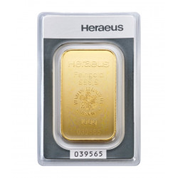 100g HERAEUS zlatý investiční slitek 100g HERAEUS zlatý investiční slitek