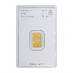 2g HERAEUS zlatý investiční slitek 2g HERAEUS zlatý investiční slitek