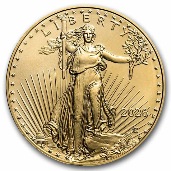 1 Oz American Eagle zlatá investiční mince