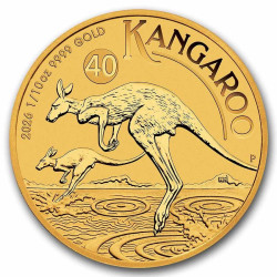 1/10 Oz Kangaroo Klokan zlatá investiční mince