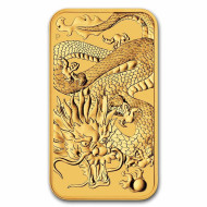 1 Oz Rectangular Dragon 31,1g 2022 zlatá investiční mince 1 Oz Rectangular Dragon 31,1g 2022 zlatá investiční mince