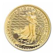 1/2 Oz Britannia zlatá investiční mince Alžběta II. 2023