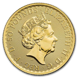 1/2 Oz Britannia zlatá investiční mince Alžběta II. 2023