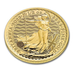 1/2 Oz Britannia zlatá investiční mince Alžběta II. 2023
