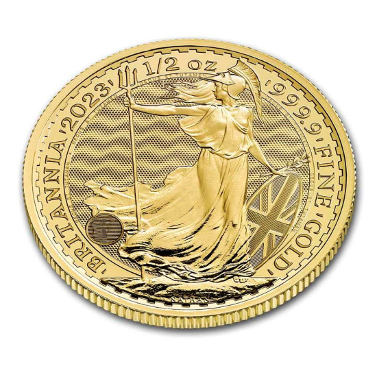 1/2 Oz Britannia zlatá investiční mince Alžběta II. 2023