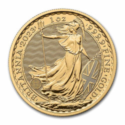1 Oz Britannia zlatá investiční mince King Charles III. 1 Oz Britannia zlatá investiční mince King Charles III.