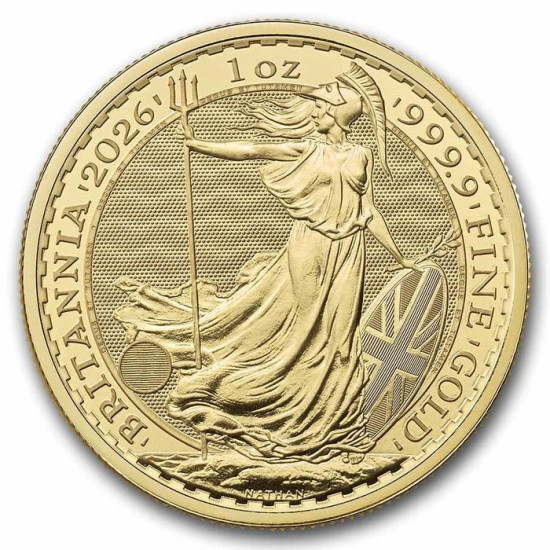 1 Oz Britannia zlatá investiční mince King Charles III.