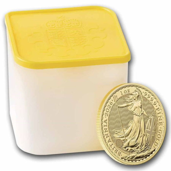 1 Oz Britannia zlatá investiční mince King Charles III.