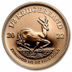1/2 Oz Krügerrand zlatá investiční mince 1/2 Oz Krügerrand zlatá investiční mince
