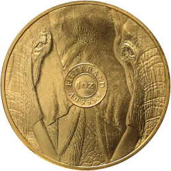 1 Oz Zlatá investiční mince Big Five Slon africký 1 Oz Zlatá investiční mince Big Five Slon africký