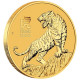1 Oz Lunární Rok Tygra 2022 zlatá investiční mince