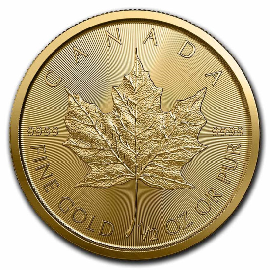 1/2 Oz Maple Leaf zlatá investiční mince