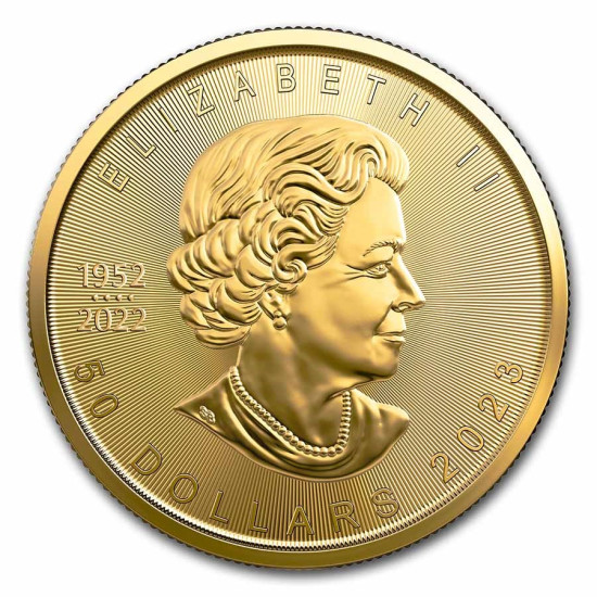 1 Oz Maple Leaf zlatá investiční mince