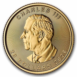 1/10 Oz Maple Leaf zlatá investiční mince