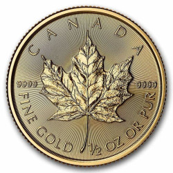 1/2 Oz Maple Leaf zlatá investiční mince