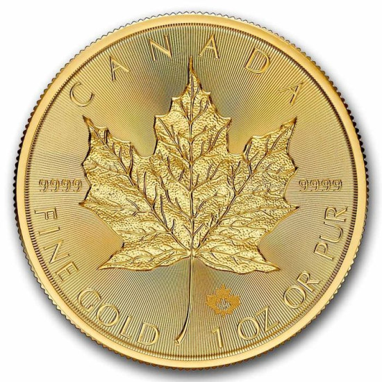 1 Oz Maple Leaf zlatá investiční mince