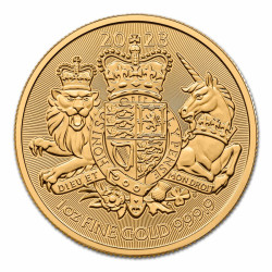 1 Oz Royal Arms 2023 zlatá investiční mince 1 Oz Royal Arms 2023 zlatá investiční mince