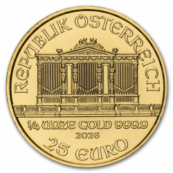 1/4 Oz Wiener Philharmoniker zlatá investiční mince