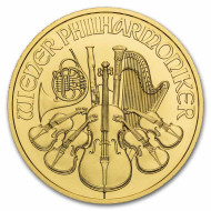 1/2 Oz Wiener Philharmoniker zlatá investiční mince