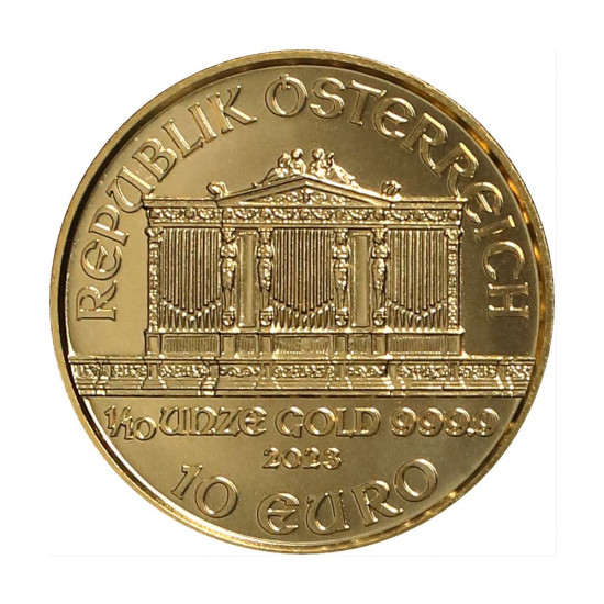 1/10 Oz Wiener Philharmoniker zlatá investiční mince