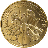 1/4 Oz Wiener Philharmoniker zlatá investiční mince 1/4 Oz Wiener Philharmoniker zlatá investiční mince