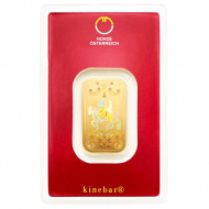 10g Münze Österreich Kinebar zlatý investiční slitek 10g Münze Österreich Kinebar zlatý investiční slitek