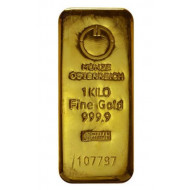 1000g Münze Österreich zlatý investiční slitek 1000g Münze Österreich zlatý investiční slitek