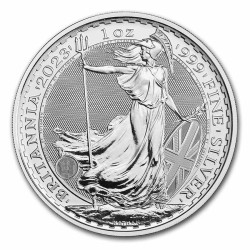 1 Oz Britannia Queen Elizabeth II. stříbrná investiční mince 1 Oz Britannia Queen Elizabeth II. stříbrná investiční mince