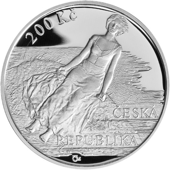 Max Švabinský 150. výročí narození 2023 Stříbrná mince Proof