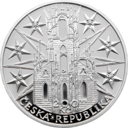 Jan Blažej Santini-Aichel 300. výročí úmrtí 2023 Stříbrná mince Proof Jan Blažej Santini-Aichel 300. výročí úmrtí 2023 Stříbrná mince Proof