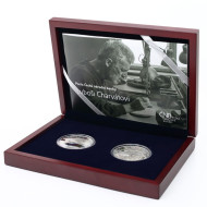 Pocta ČNB Luboši Charvátovi Tatra 603 2023 Stříbrná sada Proof Pocta ČNB Luboši Charvátovi Tatra 603 2023 Stříbrná sada Proof