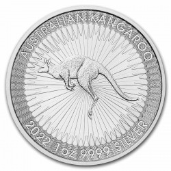 1 Oz Kangaroo Klokan stříbrná investiční mince 1 Oz Kangaroo Klokan stříbrná investiční mince