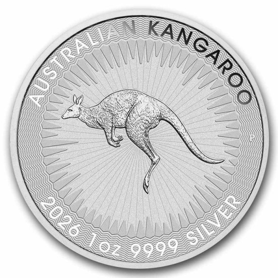 1 Oz Kangaroo Klokan stříbrná investiční mince