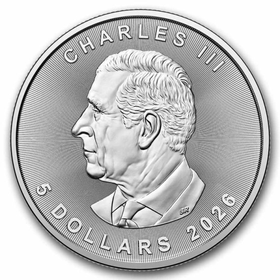 1 Oz Maple Leaf stříbrná investiční mince