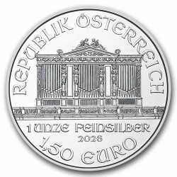 1 Oz Wiener Philharmoniker stříbrná investiční mince