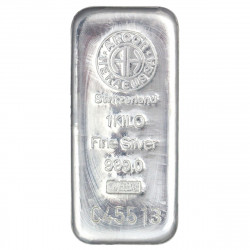 1000g Argor Heraeus / Heraeus stříbrný investiční slitek 1000g Argor Heraeus / Heraeus stříbrný investiční slitek
