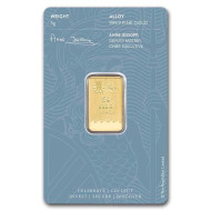 5g The Royal Mint Britannia zlatý investiční slitek 5g The Royal Mint Britannia zlatý investiční slitek