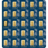 MULTIGRAM 25 Fortuna PAMP zlatý investiční slitek MULTIGRAM 25 Fortuna PAMP zlatý investiční slitek